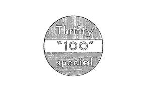 THRIFTY "100" SPECIAL logo