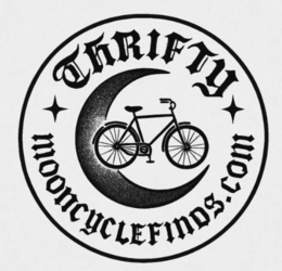 THRIFTY MOONCYCLEFINDS.COM logo