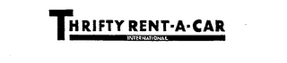 THRIFTY RENT-A-CAR INTERNATIONAL logo