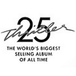 THRILLER 25 THE WORLD'S BIGGEST SELLING ALBUM OF ALL TIME logo