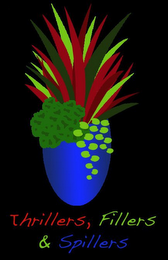 THRILLERS, FILLERS & SPILLERS logo
