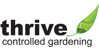 THRIVE CONTROLLED GARDENING logo