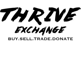 THRIVE EXCHANGE BUY.SELL.TRADE.DONATE logo