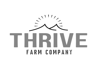THRIVE FARM COMPANY logo