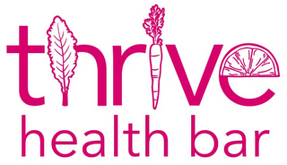 THRIVE HEALTH BAR logo