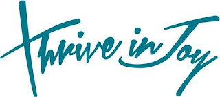 THRIVE IN JOY logo