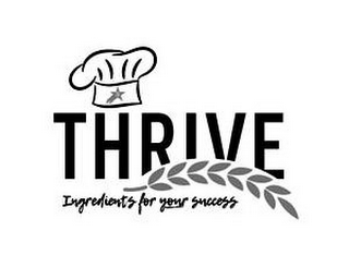 THRIVE INGREDIENTS FOR YOUR SUCCESS logo