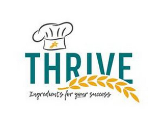 THRIVE INGREDIENTS FOR YOUR SUCCESS logo