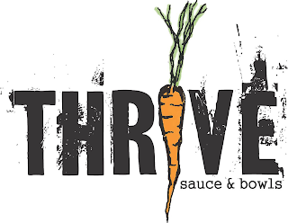 THRIVE SAUCE & BOWLS logo