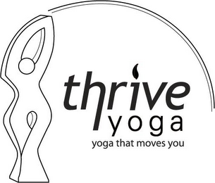 THRIVE YOGA YOGA THAT MOVES YOU logo