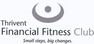 THRIVENT FINANCIAL FITNESS CLUB SMALL STEPS, BIG CHANGES. logo