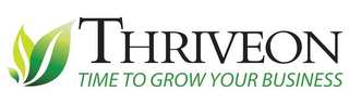 THRIVEON TIME TO GROW YOUR BUSINESS logo