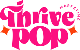 THRIVEPOP MARKETING logo