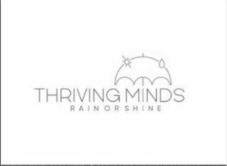 THRIVING MINDS RAIN OR SHINE logo