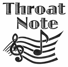 THROAT NOTE logo