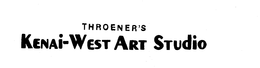 THROENER'S KENAI-WEST ART STUDIO logo