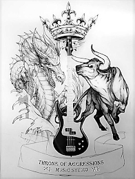 THRONE OF AGGRESSIONS MUSIC STUDIO logo