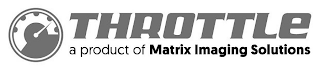 THROTTLE A PRODUCT OF MATRIX IMAGING SOLUTIONS logo