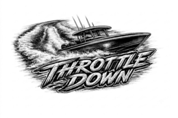 THROTTLE DOWN logo