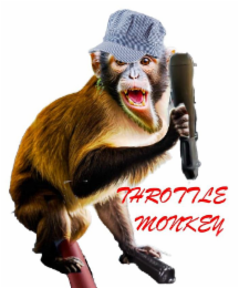 THROTTLE MONKEY logo