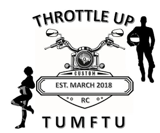 THROTTLE UP TUMFTU CUSTOM EST. MARCH 2018 RC logo