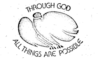 THROUGH GOD ALL THINGS ARE POSSIBLE logo