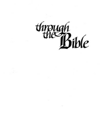 THROUGH THE BIBLE logo