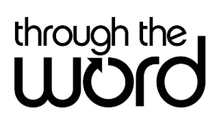 THROUGH THE WORD logo