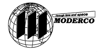 THROUGH TIME AND SPACE MODERCO logo