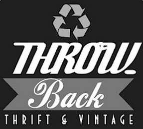 THROW-BACK THRIFT & VINTAGE logo