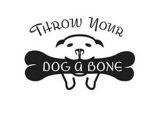 THROW YOUR DOG A BONE logo