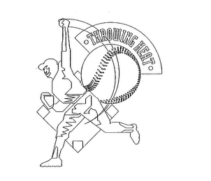 THROWING HEAT logo
