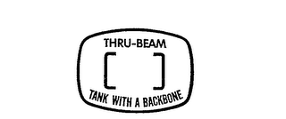 THRU-BEAM TANK WITH A BACKBONE logo