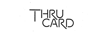 THRU CARD logo