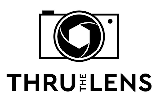THRU THE LENS logo