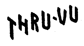 "THRU-VU" logo