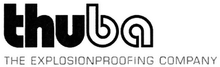THUBA THE EXPLOSIONPROOFING COMPANY logo