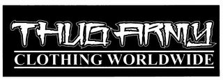 THUG ARMY CLOTHING WORLDWIDE logo