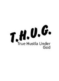 T.H.U.G. TRUE HUSTLA UNDER GOD logo