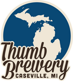 THUMB BREWERY, CASEVILLE, MI logo