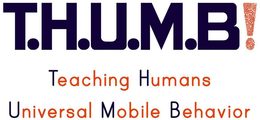 T.H.U.M.B! TEACHING HUMANS UNIVERSAL MOBILE BEHAVIOR logo