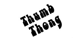 THUMB THONG logo