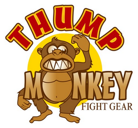 THUMP MONKEY FIGHT GEAR logo