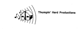 THUMPIN' HARD PRODUCTIONS logo