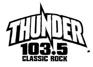 THUNDER 103.5 CLASSIC ROCK logo