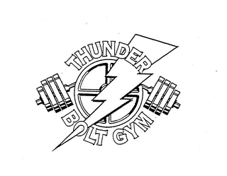 THUNDER BOLT GYM logo