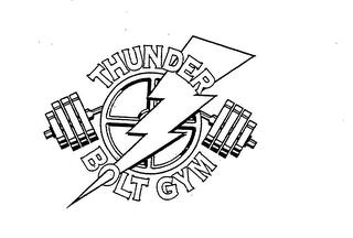 THUNDER BOLT GYM logo