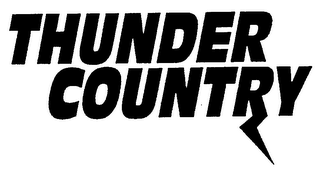 THUNDER COUNTRY logo