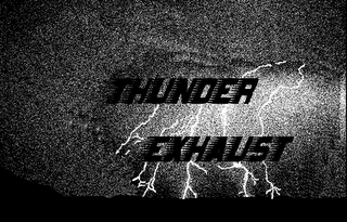 THUNDER EXHAUST logo