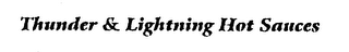 THUNDER & LIGHTNING HOT SAUCES logo